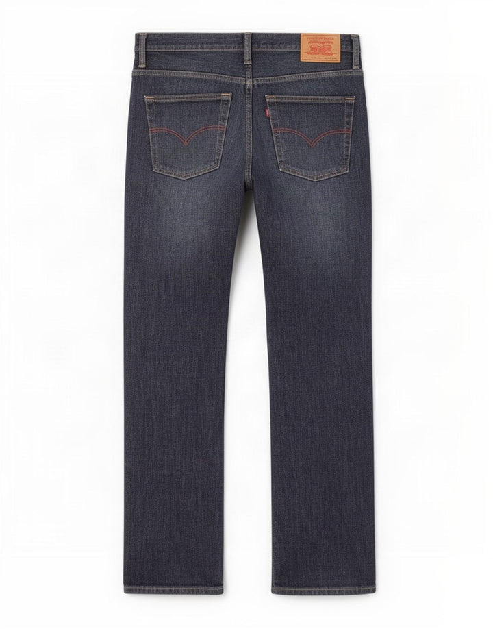 Levi's Herre 507 Bootcut Jeans W32 L34 Marineblå Bomuld
