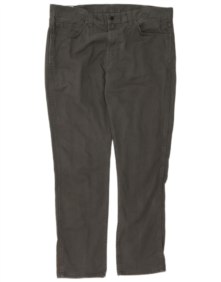 Levi's Herre 511 Slim Casual Bukser W38 L32 Grå Bomuld