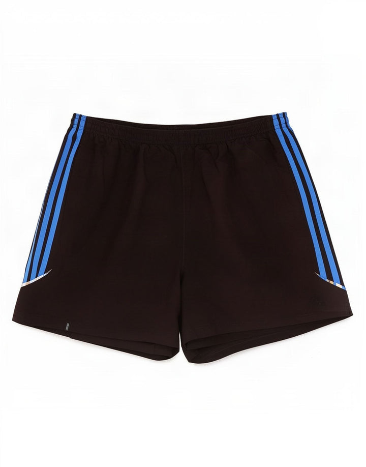 Adidas Herre Sportshorts Medium Sort Colourblock Polyester