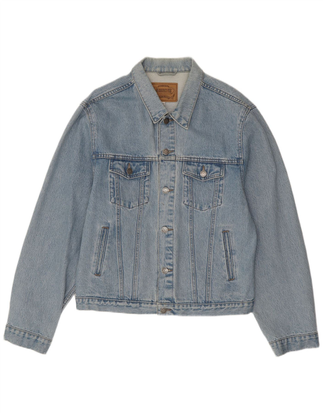 Jeanagers Herre denimjakke UK 42 XL Blå Bomuld