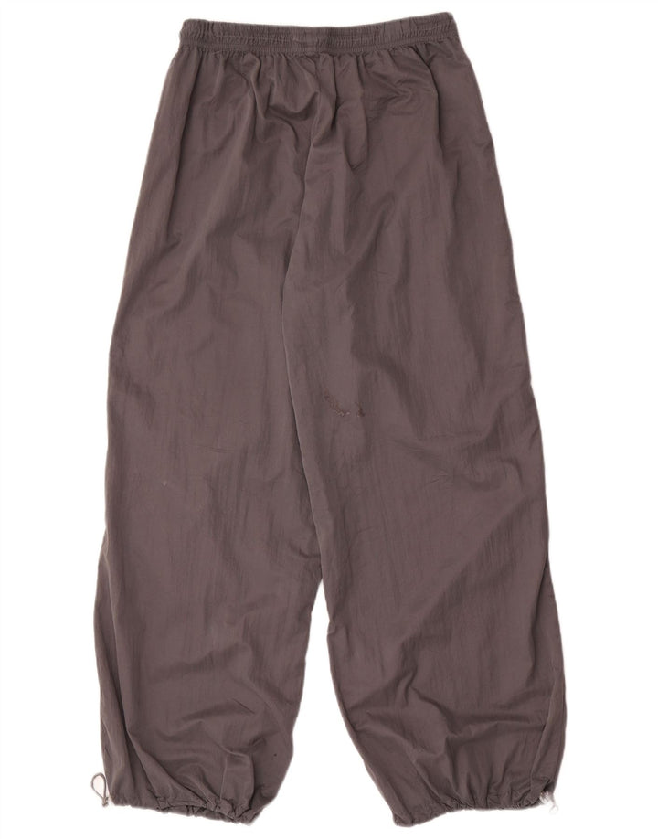 Zara Dame Cargo Træningsdragt Bukser Joggers UK 14 Large Grå Polyester