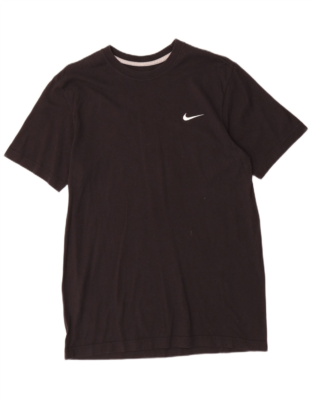 NIKE Regular Fit T-shirt top mellem sort bomuld