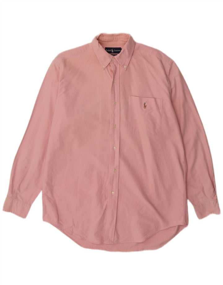 Ralph Lauren Herre Classic Fit skjorte Medium Pink Bomuld
