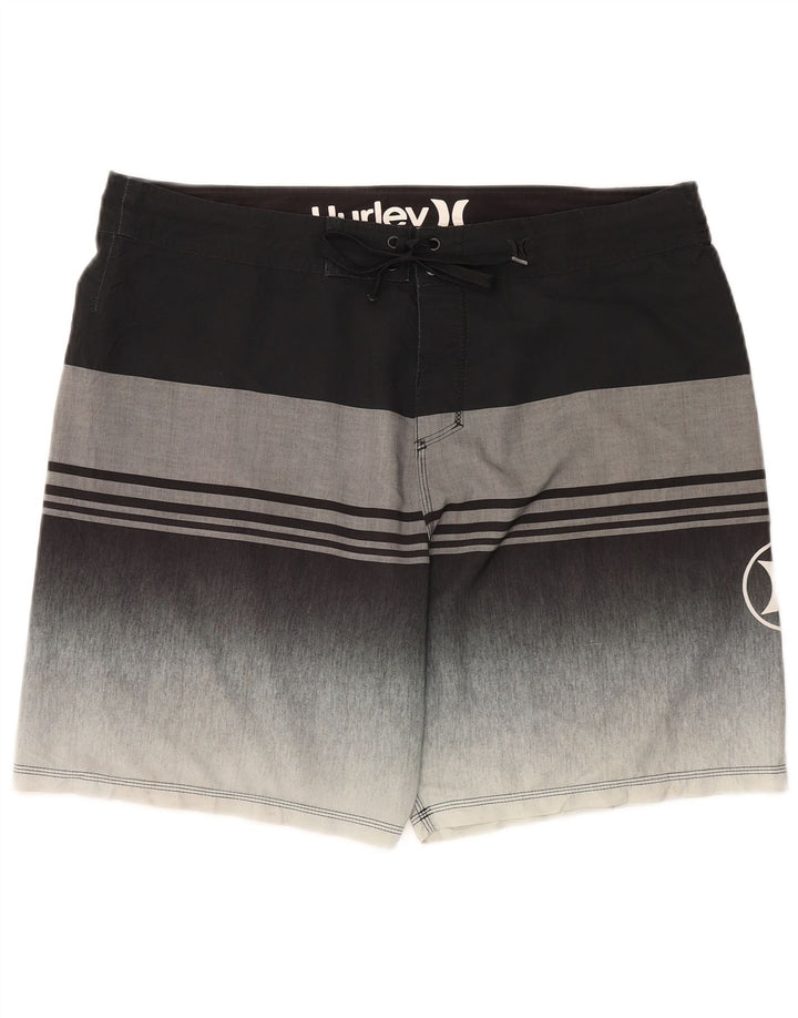 Hurley Herre badeshorts XL sortstribet polyester