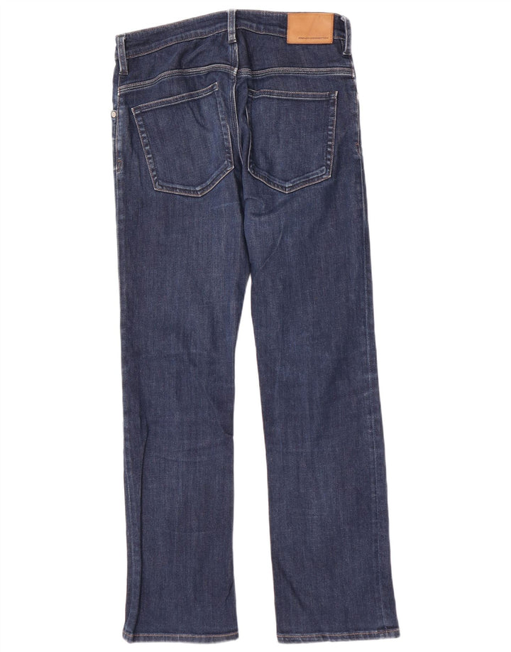 French Connection Herre Regular Straight Jeans W30 L32 Marineblå Bomuld