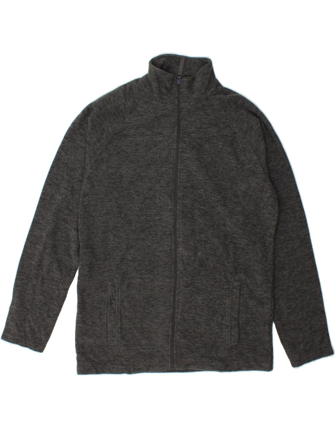 MOUNTAIN WAREHOUSE Mens Fleece Jacket UK 38 Medium Grey Polyester Vintage Mountain Warehouse and Second-Hand Mountain Warehouse from Messina Hembry 