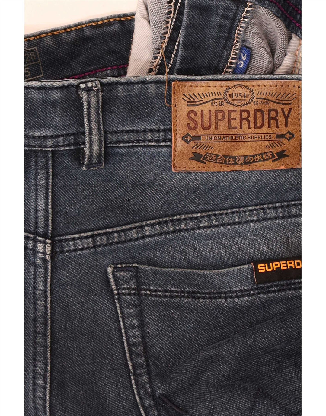 Superdry Skinny Jeans til mænd W32 L27 Blå