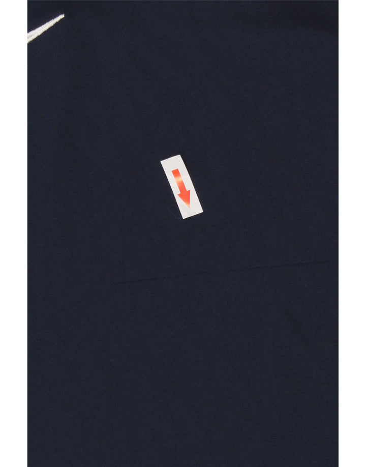 Nike drenge T-shirt top 12-13 år stor marineblå stribet polyester
