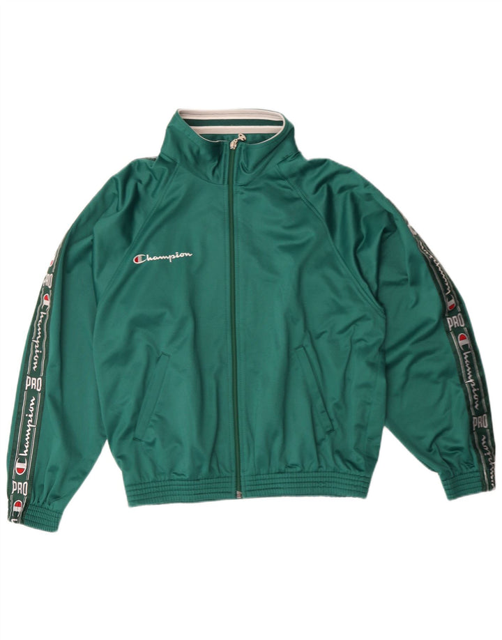 Champion Træningsdragt til mænd Topjakke XS Grøn polyester
