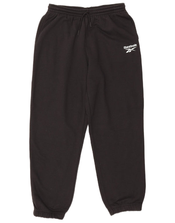 Reebok træningsdragt til kvinder Joggers UK 12/14 Medium Black Bomuld
