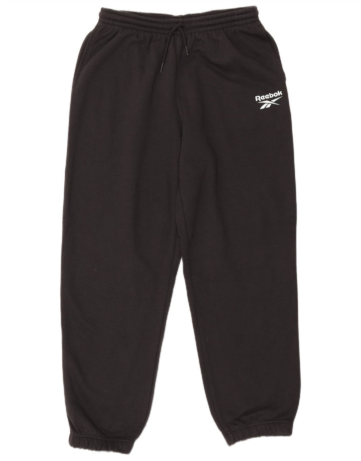 Reebok træningsdragt til kvinder Joggers UK 12/14 Medium Black Bomuld
