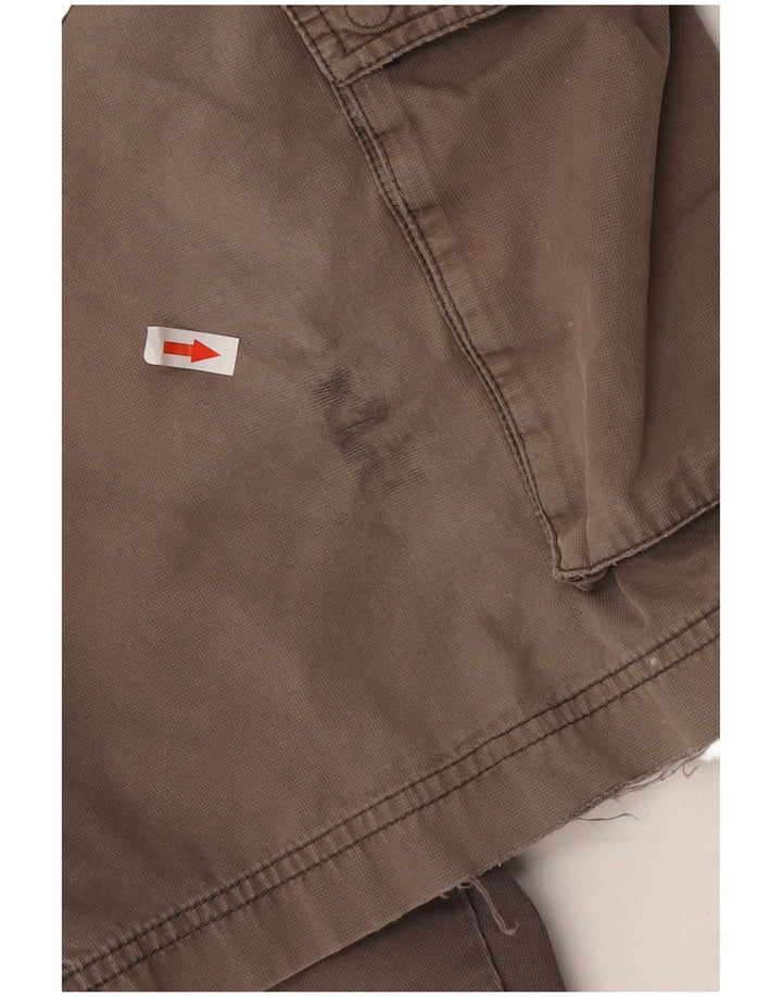 Nike Herre Cargo Shorts Medium W32 Brun Bomuld