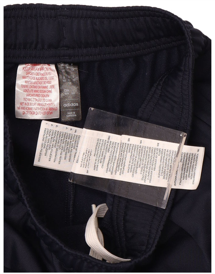 ADIDAS Træningsdragt til drenge Bukser Joggers 11-12 år Marineblå polyester