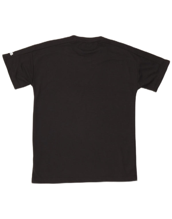 ADIDAS Mens T-Shirt Top Small Black Polyester