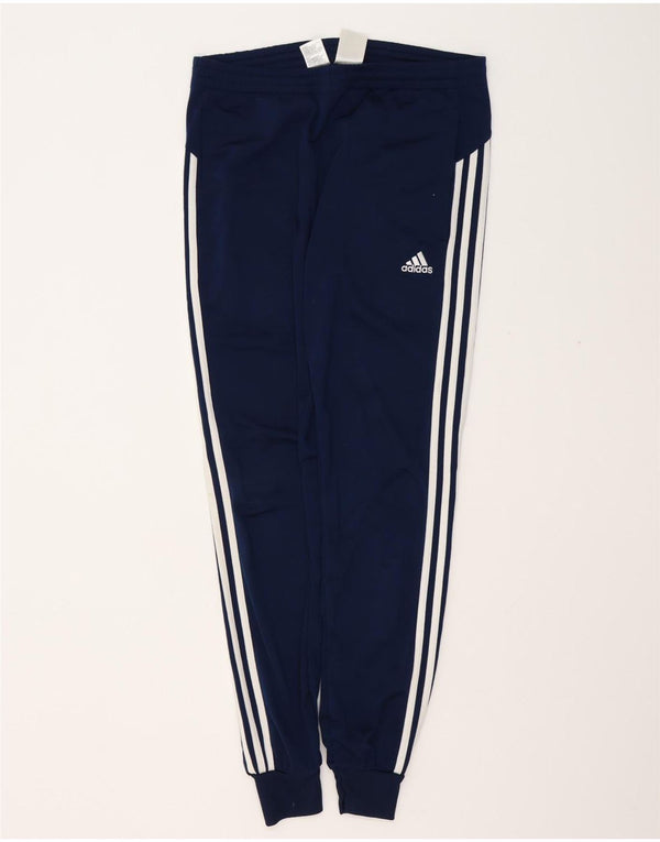ADIDAS Træningsdragt til mænd Joggers UK 36/38 Small Navy Blue Polyester