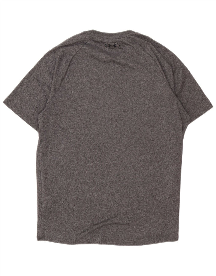 Under Armour Herre T-shirt Top Medium Grey Flecked Polyester