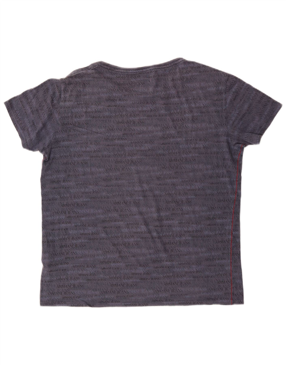 ARMANI JEANS Herre Slim Grafisk T-Shirt Top 2XL Navy Blue