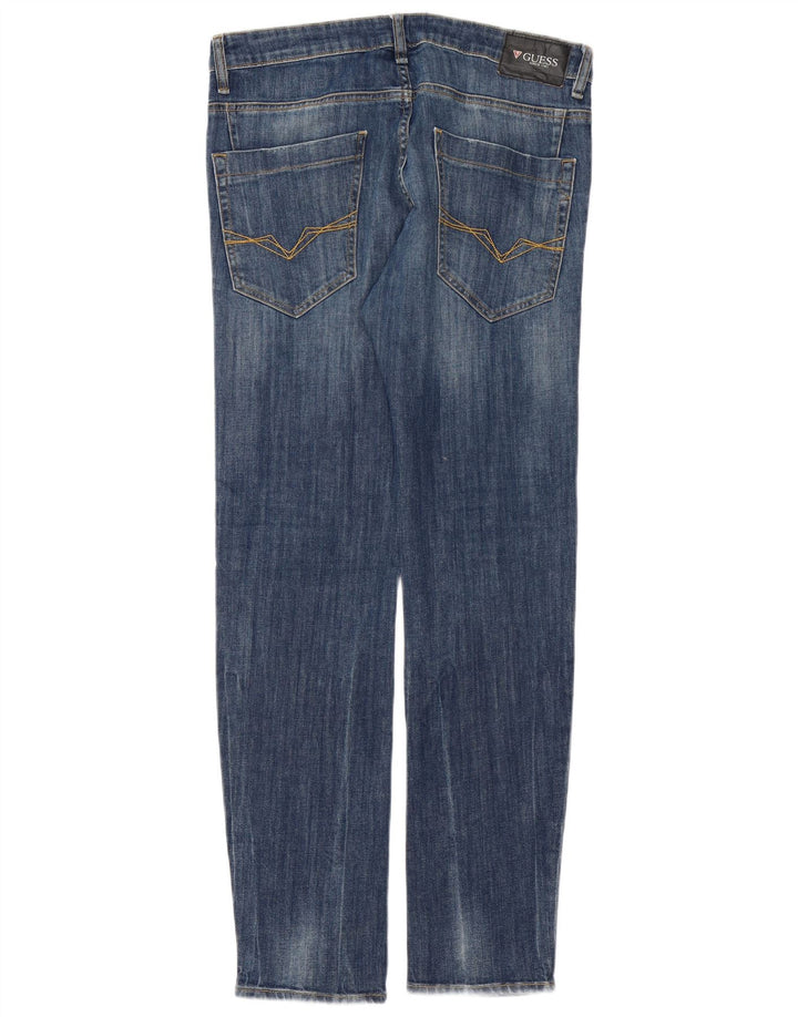 Guess Slim Jeans til mænd W32 L32 blå bomuld