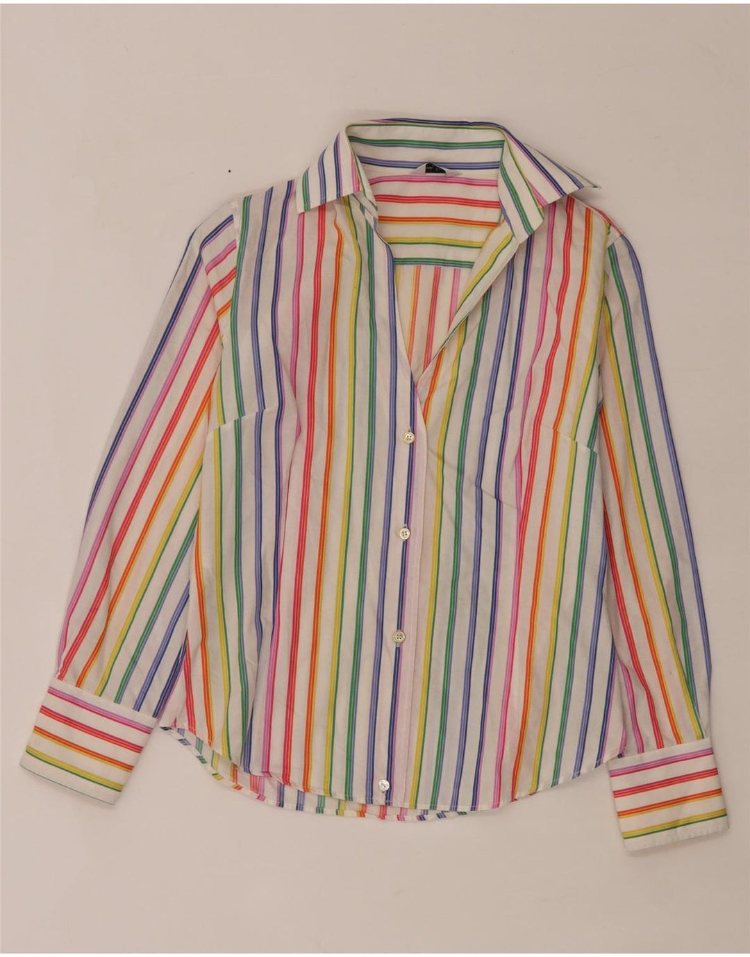 Paul Smith Dameskjorte IT 42 Mellem flerfarvet stribet bomuld