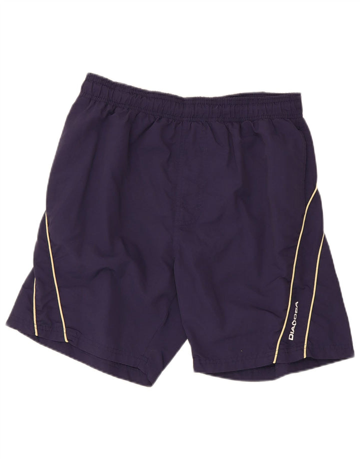 Diadora Sportshorts til mænd store marineblå polyamid
