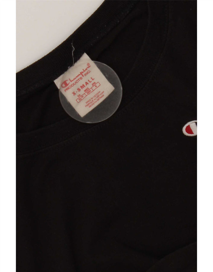 Champion Herre Top Langærmet XS Sort