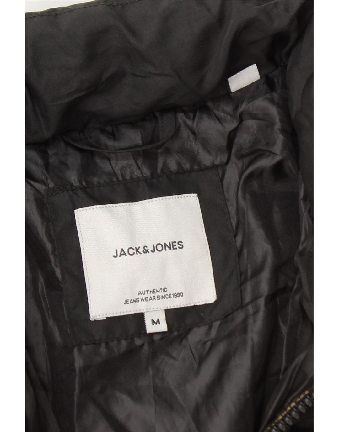 Jack & Jones Polstret jakke til mænd UK 38 Medium Yellow Colourblock