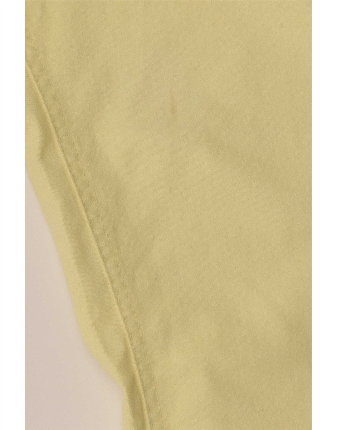 Marks & Spencer Womens Per Una Cropped Trousers UK 12 Medium W32 L22 Yellow