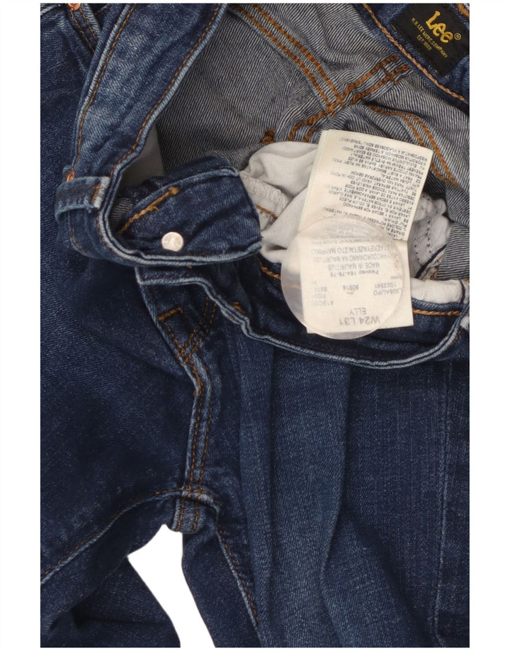 Lee Dame Elly Straight Jeans W24 L28 Blå Bomuld
