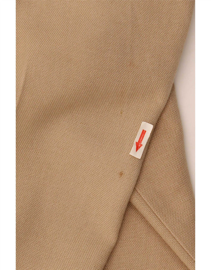 Farah Straight Casual Bukser til mænd W34 L29 Beige Polyester