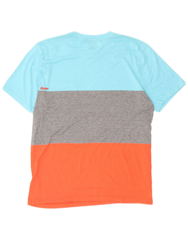 Volcom Herre Grafisk T-Shirt Top XL Flerfarvet Colourblock Bomuld