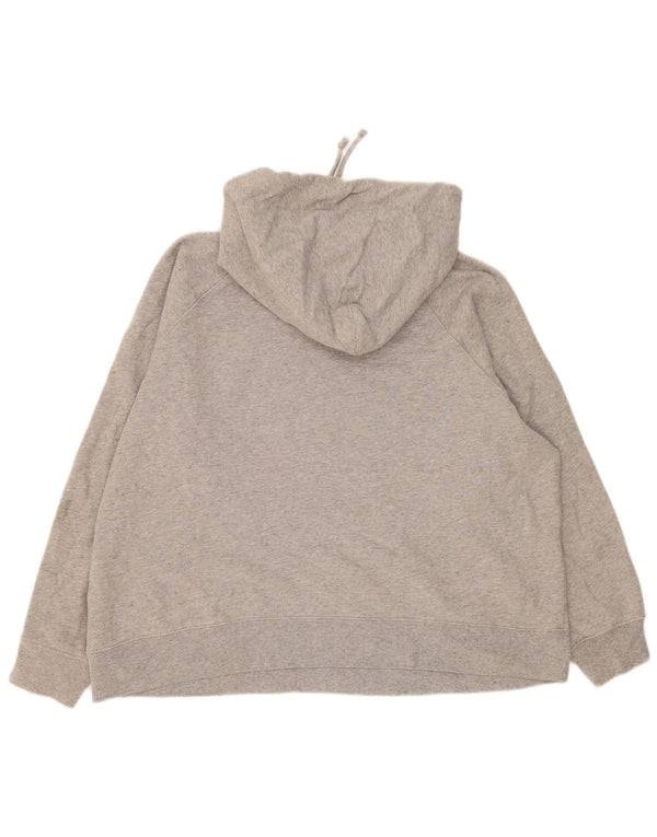 Levi's grafisk oversized hættetrøje til kvinder, UK 18 XL, grå bomuld