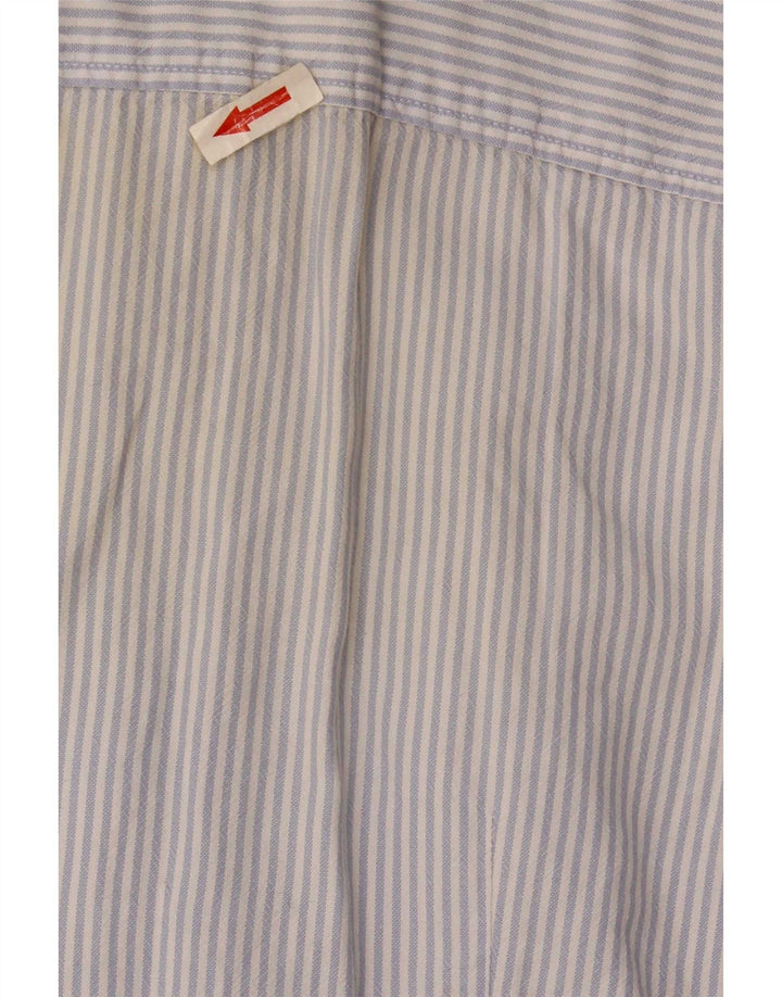 Tommy Hilfiger Dameskjorte US 6 Medium Blue Pinstripe Cotton