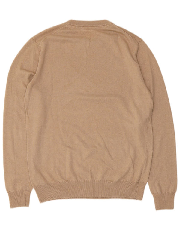 Guess Herre sweater med rund hals, medium beige polyamid