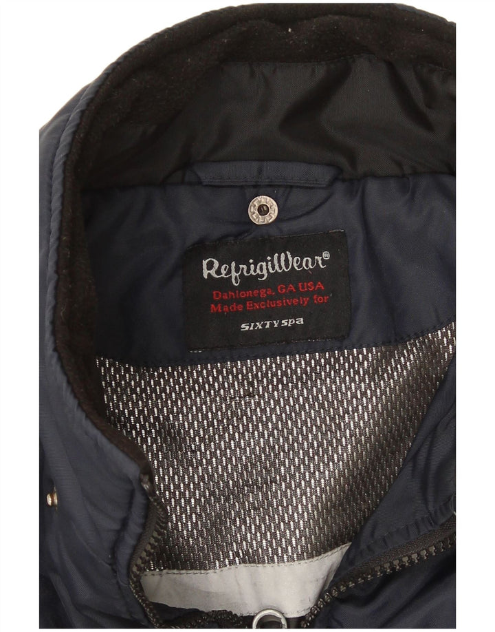 Refrigiwear Dame Windbreaker Jacket UK 14 Medium Navy Blue