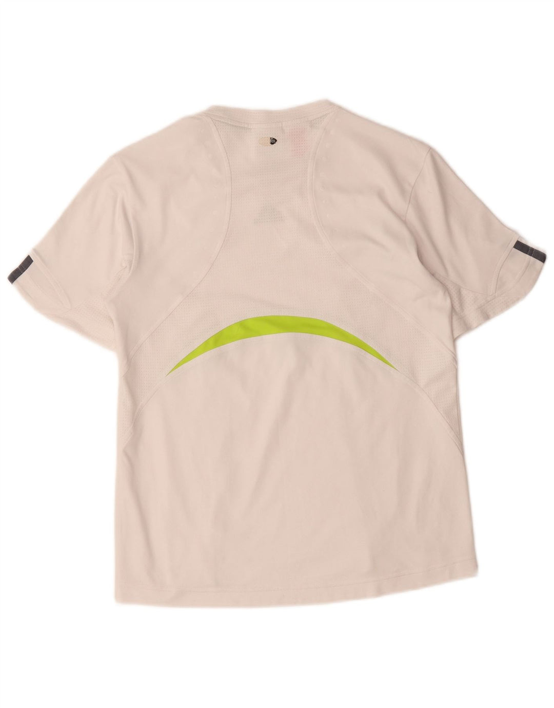 Adidas Boys Climacool T-Shirt Top 13-14 år Hvid Colourblock Polyester