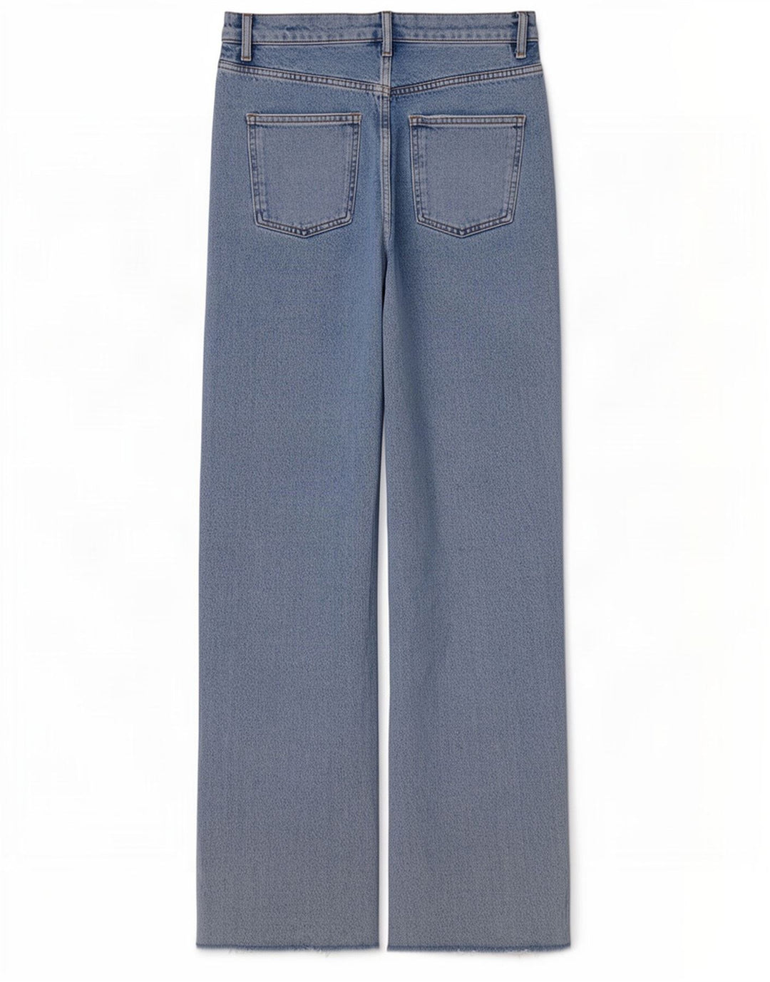Zara Dame Straight Jeans EU 38 Small W28 L34 Blå