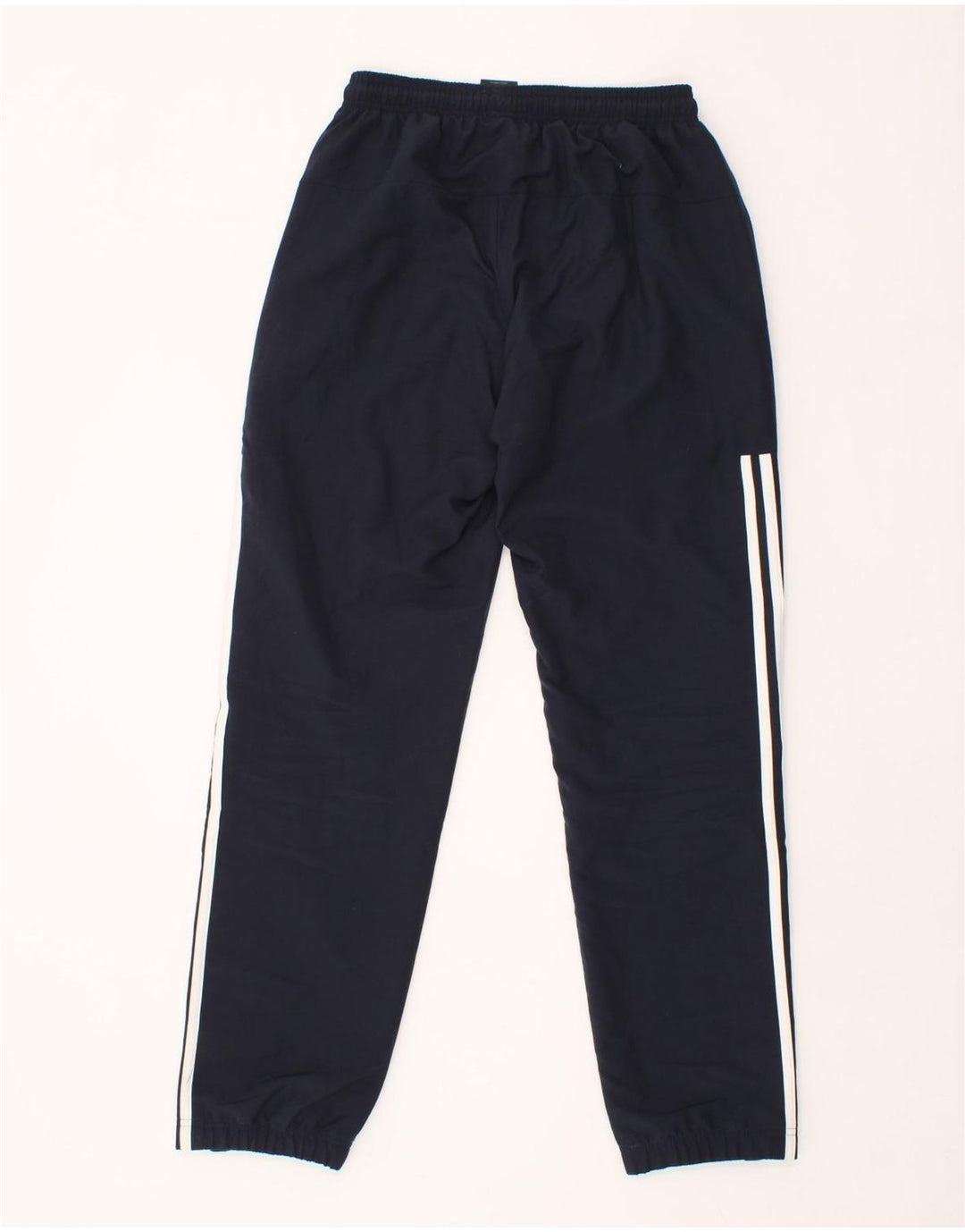 ADIDAS Mens Tracksuit Trousers Joggers Small Navy Blue Polyester Vintage Adidas and Second-Hand Adidas from Messina Hembry 