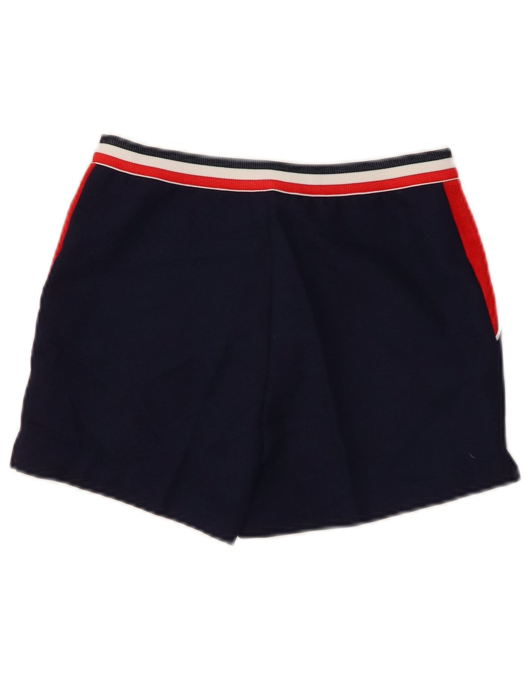 CAMPAGNOLO Chino Shorts til kvinder IT 40 Small W24 Navy Blue Colourblock