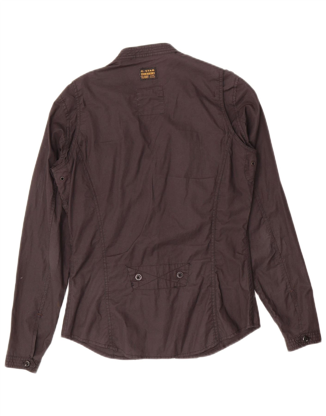 G-STAR Mens Military Shirt Small Black Cotton