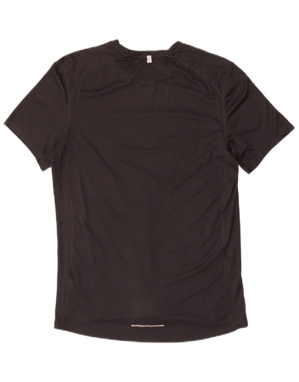 Nike Herre Dri Fit T-Shirt Top Medium Sort Polyester