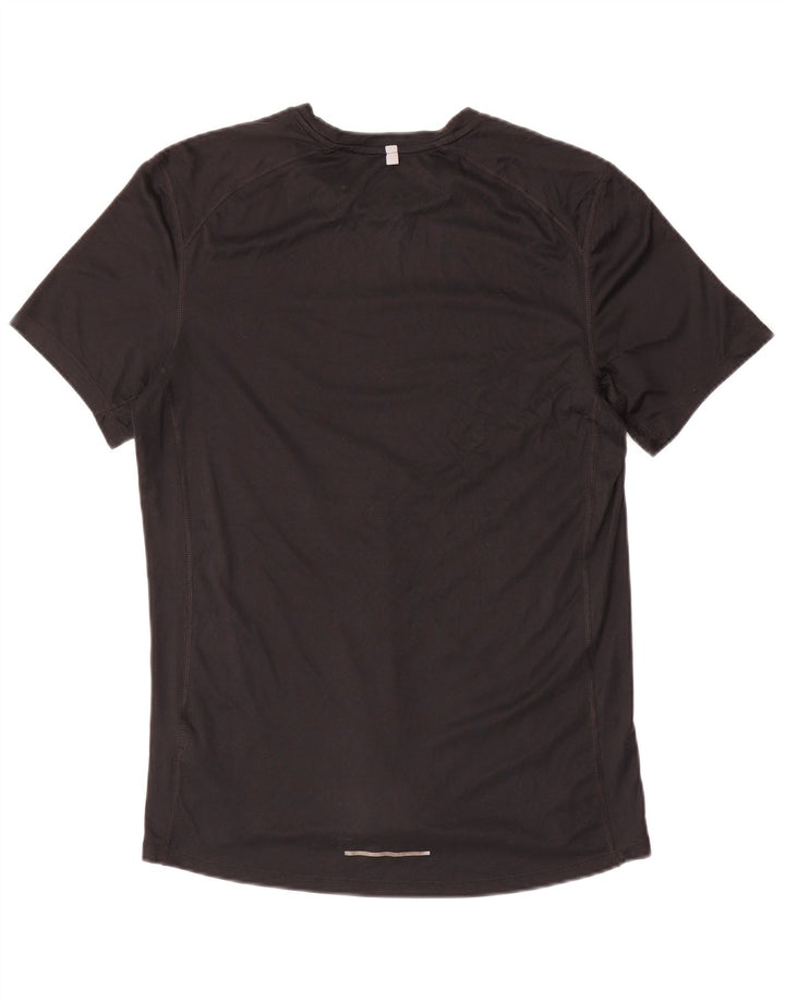 Nike Herre Dri Fit T-Shirt Top Medium Sort Polyester