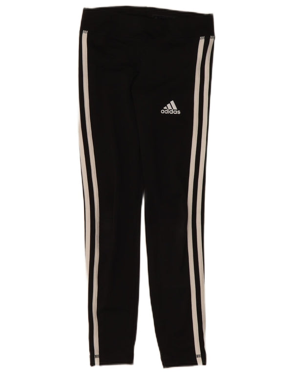 Adidas Pige Leggings 9-10 år W22 L23 Sort Polyester