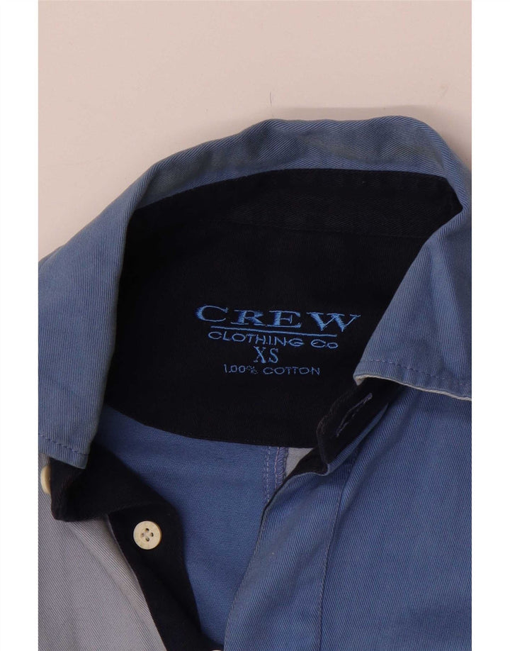 Crew Clothing Kortærmet herretrøje XS Blå Colourblock