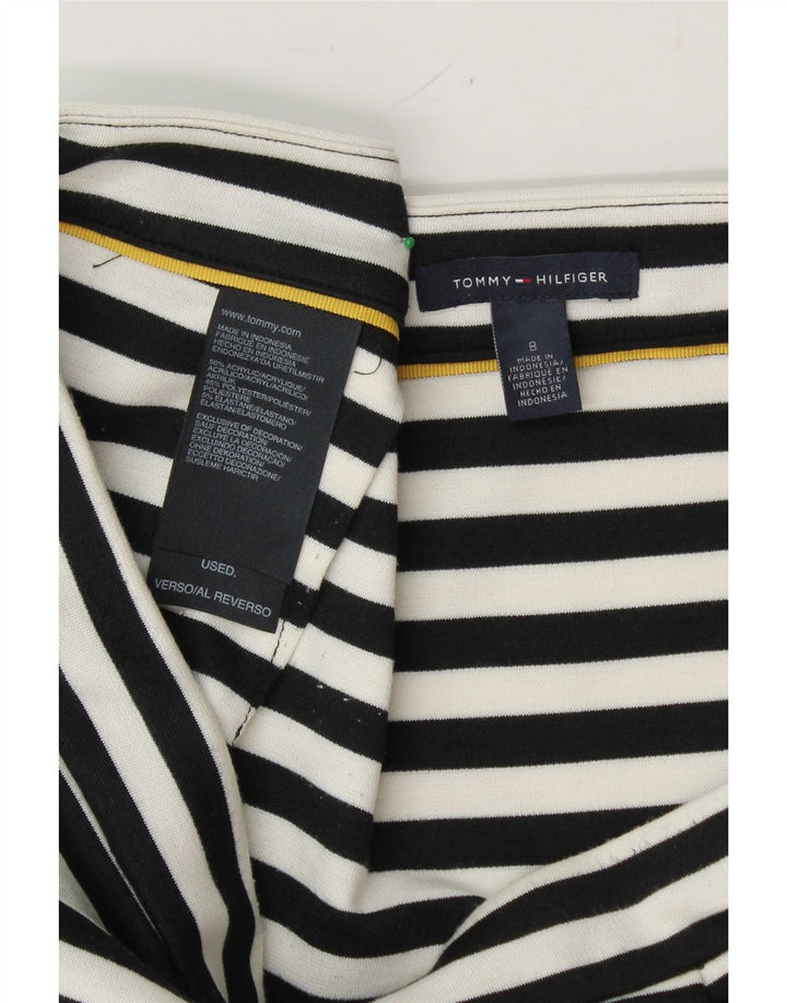 TOMMY HILFIGER Womens Straight Skirt US 8 Medium W30 Navy Blue Nautical Vintage Tommy Hilfiger and Second-Hand Tommy Hilfiger from Messina Hembry 