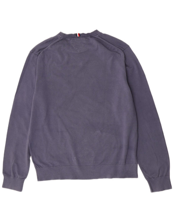 Tommy Hilfiger Herre Sweatshirt Jumper 3XL Blå Bomuld