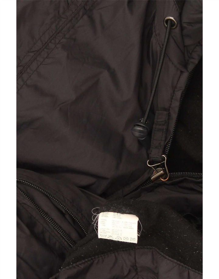 Guru Herre Polstret Jakke UK 38 Medium Sort Nylon
