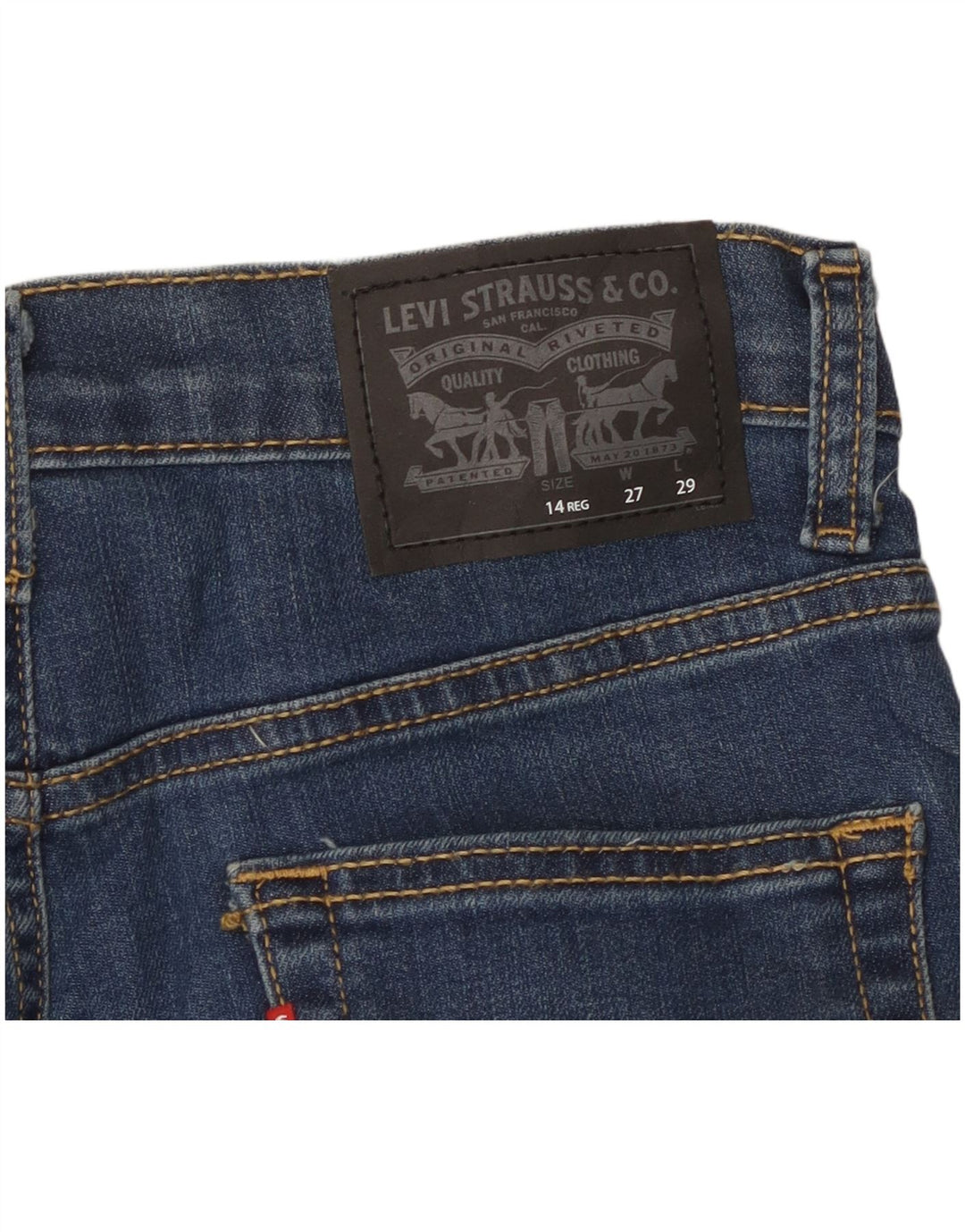 Levi's Girls 511 Slim Jeans 13-14 år W27 L29 Blå