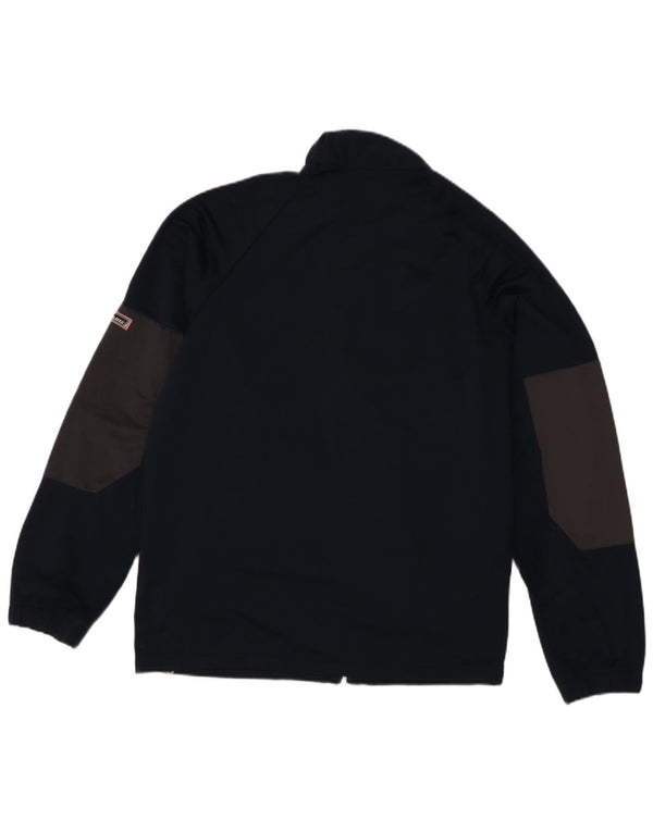 Brugi Træningsdragt til mænd Topjakke Medium Marineblå Colourblock Polyester