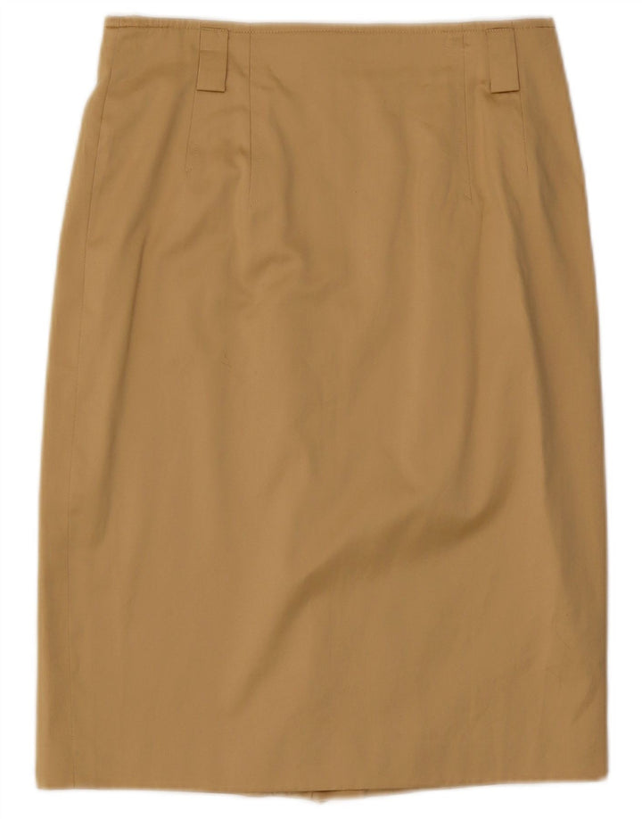 BOGNER Dame 4-knaps 2-delt nederdelsæt US 10 Large W29 Beige Bomuld