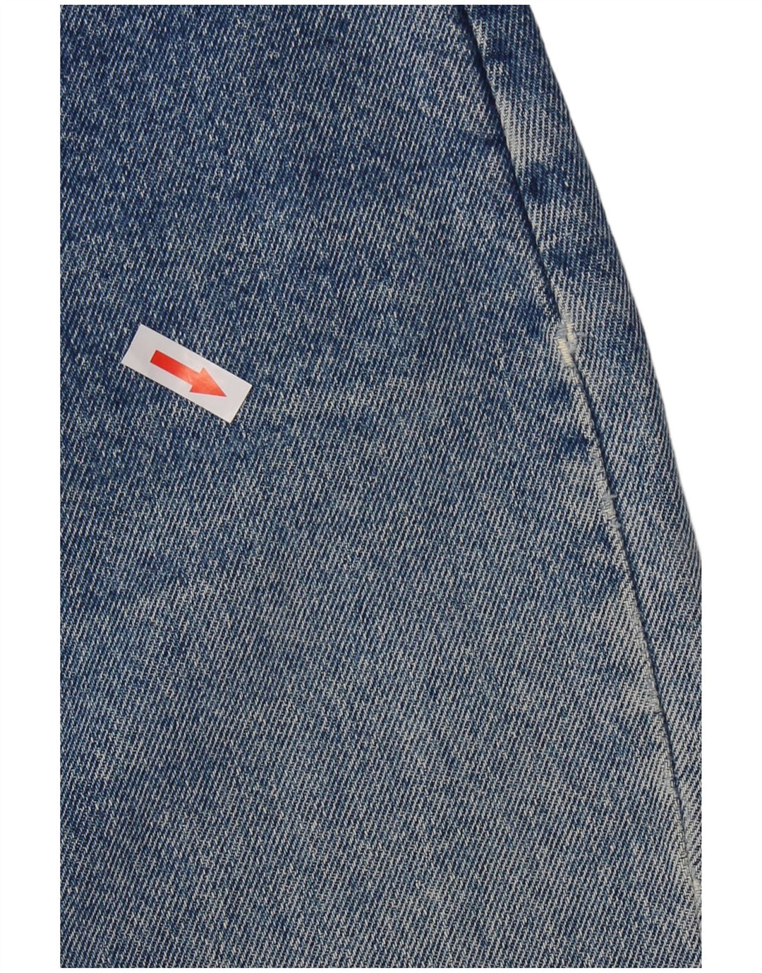 LEVI'S Dame Denim Nederdel W26 Lille Blå Bomuld